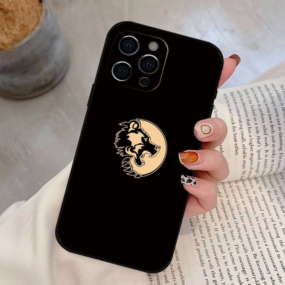 

Turk Wolf Phone Case Silicone Soft For IPhone 17 16 15 14 13 12 11 X XR Plus Pro Max Plus iPhone13Pro
