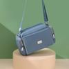 Nylon Fabric Single Shoulder Bag Ladies Simple Fashion Wide Strap Crossbody Bags Large Capacity Square Bag Suitable For Women Daily Use