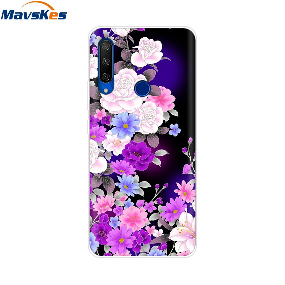Painted Case For Alcatel 1S 2020 5028Y 5028D Case TPU Soft Silicone Cover Funda For Alcatel 1S 2020 Case Cover Etui Bumper Coque