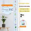 2M Height Child Growth Chart Waterproof Height Measuring Tape Height Measurement Sticker  Home Use
