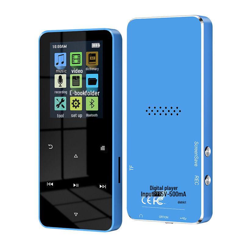 MP3/MP4 Metal Touch Bluetooth Student Music Player & E-Reader