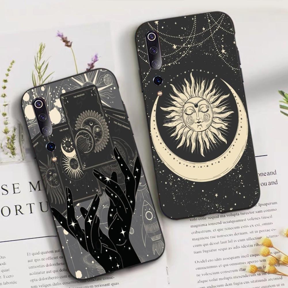 Witches Moon Tarot Mystery Totem Phone Case For Xiaomi Mi 5X 8 9 10 11 12 Lite Pro 10T PocoX3pro PocoM3 Note 10 Pro Lite