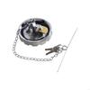 28GC Replacement Cap Lid with Keys Truck Accessories Easy Installation Stainless Locking Cap