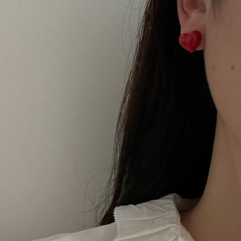 OUI SAY YES! Color Heart Earring_ER560