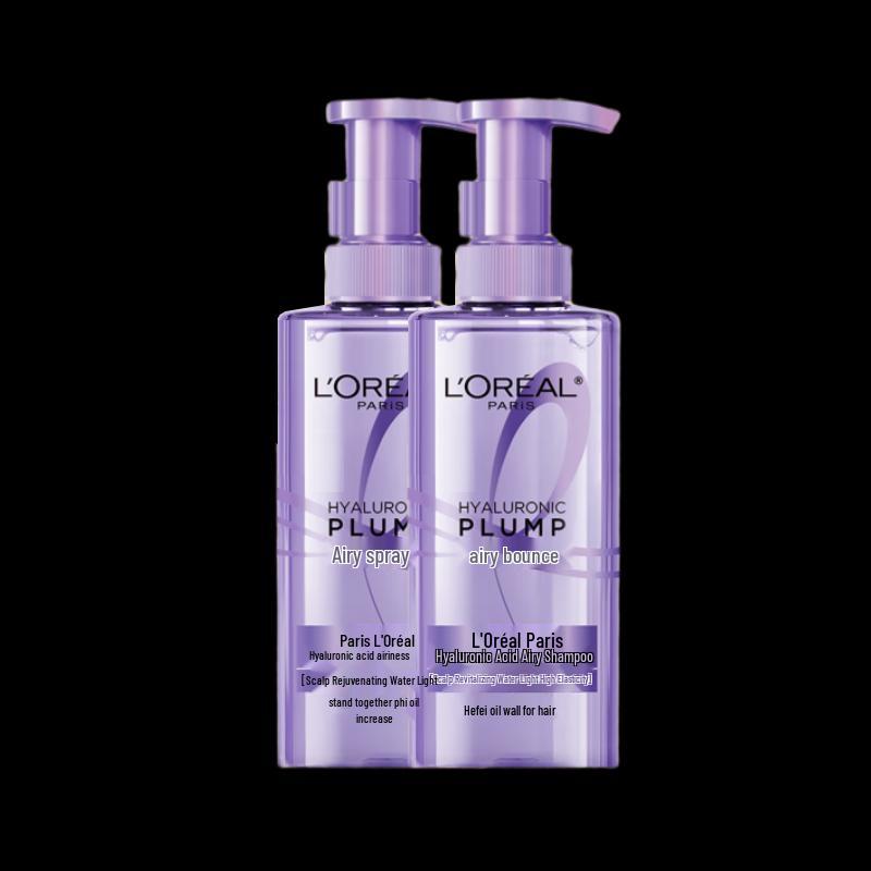 L'Oréal Hyaluronic Acid Purple Ampoule Shampoo & Conditioner Set