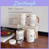 Style Insulated Mug With Handle And Tea Infuser For Office And Travel