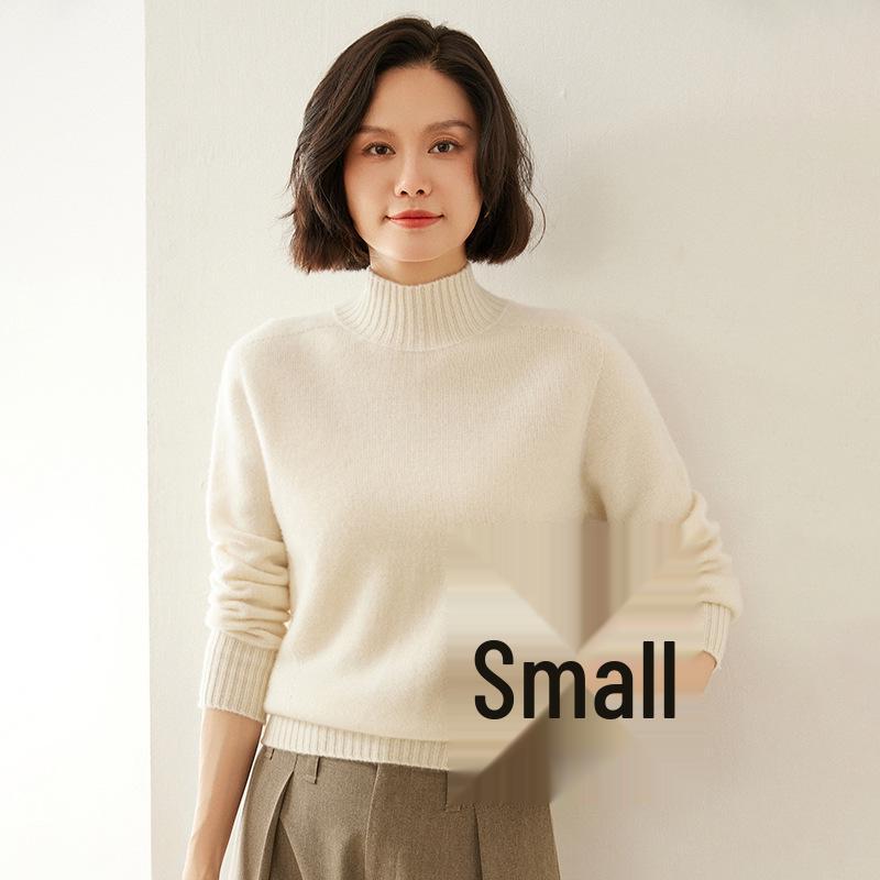 

Осенне-зимний толстый кашемировый трикотаж облегающего кроя с рукавом реглан L (suitable for 105-120 jin)