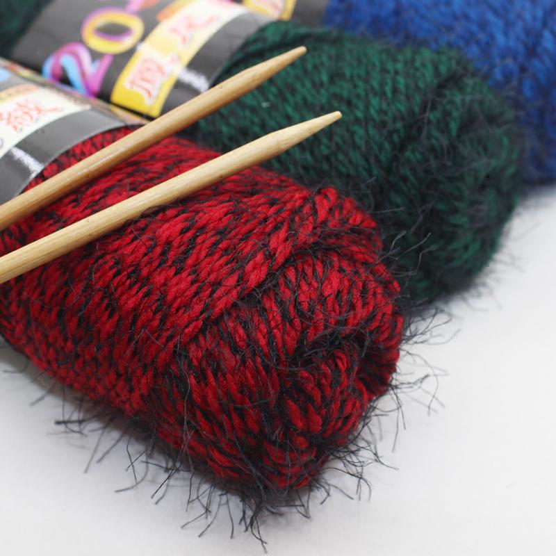 Handmade Mohair Peacock Feather Velvet Yarn for Sweater and Cardigan Knitting