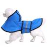 Waterproof Dog Rain Jacket With Strip Reflective Dog Coats Practical Dog Raincoat  Outdoors
