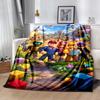 Roblox Street Style Avatars Blanket Durable Comfort Suitable For Picnics Office Sofa For All Seasons Playful Design