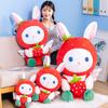 Fluffy Cute And Strawberry Rabbit Plush Toy Ideal Decorative Pillow Home For