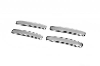 Coussinets de poignée (4 pièces, acier inoxydable) OmsaLine - Acier inoxydable italien pour Renault Lodgy 2013-2022