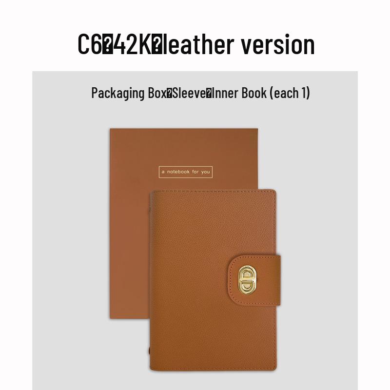 A7 Ordner A5 Notizbuch im Stil Hochwertiger Transparenter A6 Planer Journal