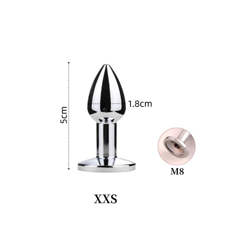 BDSM Faux Fox Tail Anal Plug with Removable Smooth Butt Plug for Men Women Role-playing Adult Games Sex Toys