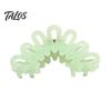 Stylish Hair Accessory Back Head Shark Clip, Large Hollow Petal Shape Claw, Bun Holder Claw For Commuting Accessory, Size Shower Clip for Thick
