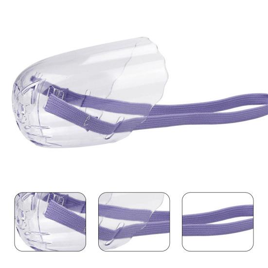 Yousheng Pet Muzzle Hollow Good Craftsmanship Plastic Pet Cat Mouth Cover Kitten Accessories