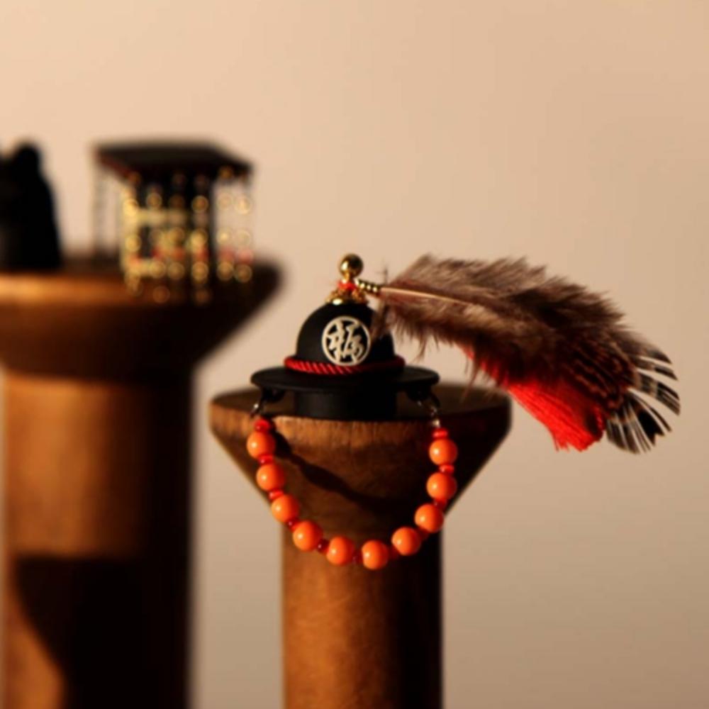 Korean Headwear Pen Series-Black Gat  Pen/Jeon Rip  Pen-Handmade Goods