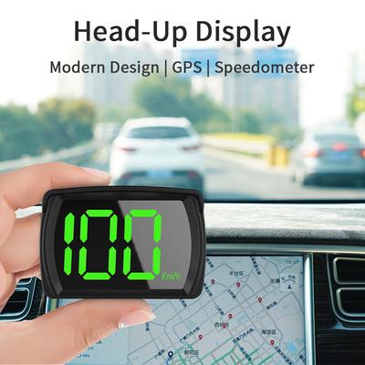 Tachometer GPS Head-Up-Display Plug and Play Auto HUD Digital Für Auto LKW Bus 2,8 Zoll Große Schrift