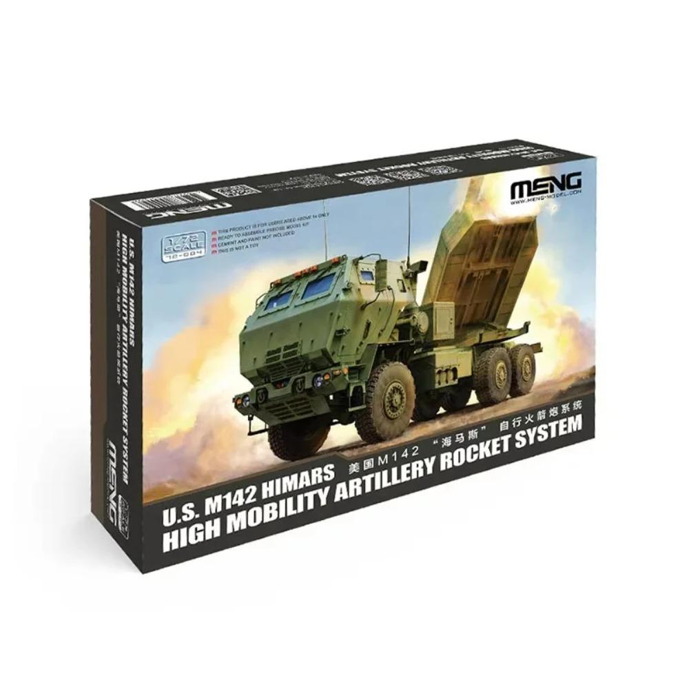 MENG 1/72 German Leopard 2A4 Main Battle Tanks Assemble Figure Whole Set 72-009 Model Assembly Uncolored Plastic Toy Gift