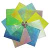 Pearlescent Laser Origami Paper - Shimmering Colors for Children's Crafts and Thousand Paper Cranes