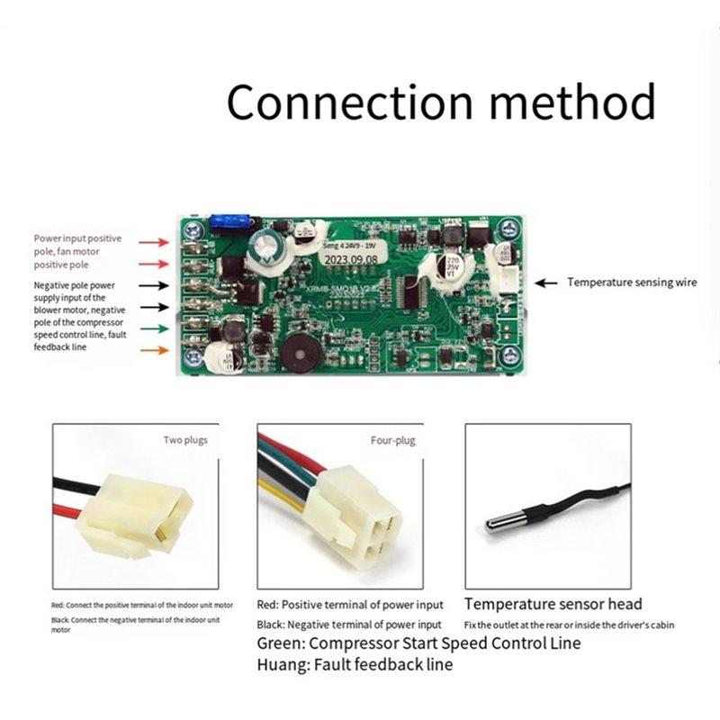 Parking Electric Air Conditioning Control Panel 12V For Car Air Conditioning Evaporator Inverter Control Boards