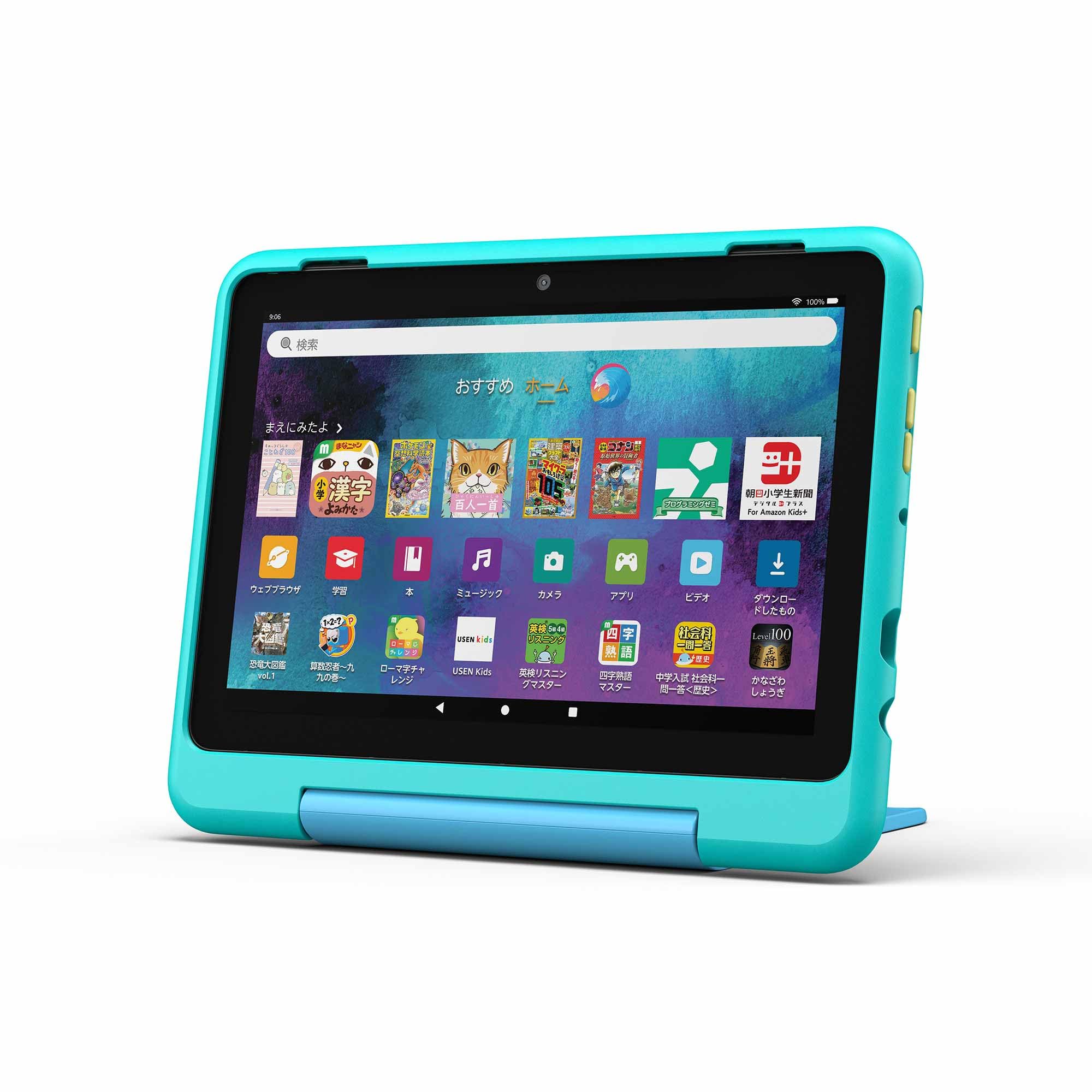 

Amazon Fire HD 8 Kids Pro Green 3GB Ages 6 and up Thousands of content available for one year (8-inch) / RAM, kids зелений