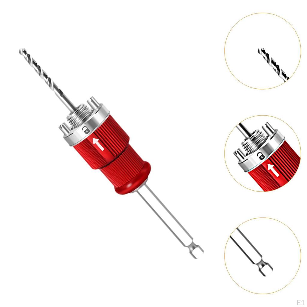 Bi Hole Arbor Set with 10mm Handle High Performance Hand Drill Spare Part Bimetal Opener