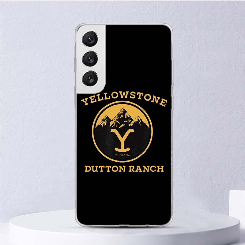 Yellowstone TV Show Soft Case For Samsung Galaxy Note 20 Ultra 10 Pro S10 Lite Phone Cover S9 S8 Plus 9 8 S10E S7 A6 A7 A8 J4 J6