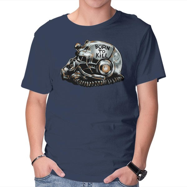 Unisex Crew Neck T-Shirt War Face Never Changes Graphic Short Sleeve Casual Tee M