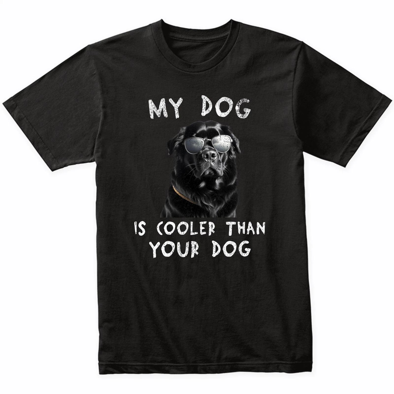 Newfoundland My Dog Is Cooler Than Your Dog Funny Dog Owner T-Shirt 3XL