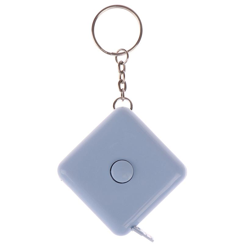 150cm Retractable Tape Measure With Round Faux Leather Case Pocket Size Soft Portable Dual Sided Ruler Measurement Tool For Body