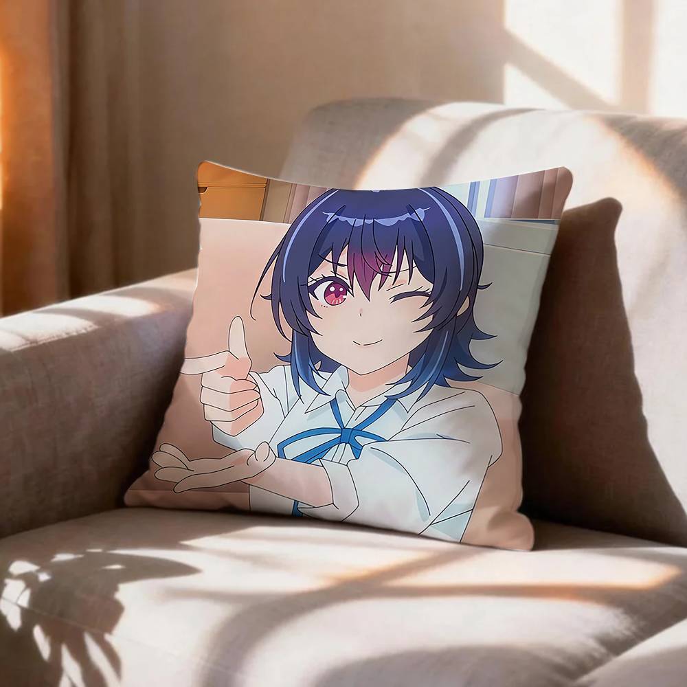 Sweet Umi MMaki Asanagi Pillow Case Pattern Printed Pillowcase For Living Room Sofa Cushion Cover