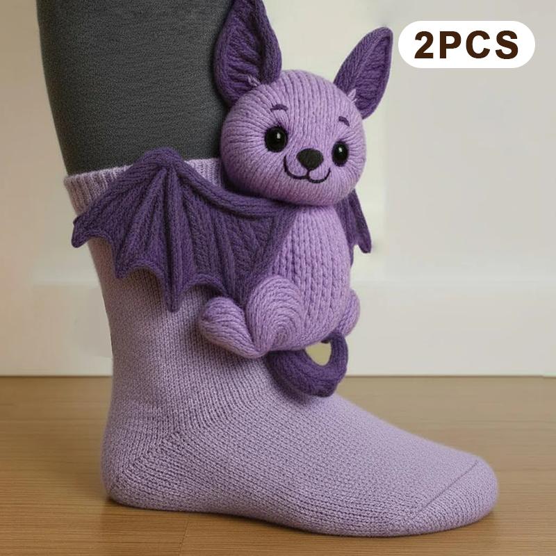 

3D В язані Шкарпетки з Тваринами Лінивець, Різдвяні Шкарпетки 2025 для Жінок, Колекція Веселі Милі Плюшеві Тварини Обіймаючі Шкарпетки до Середини Ікри для Дитини