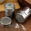Stainless Steel Powdered Sugar Shaker Fine Mesh Duster For Cocoa Cinnamon Coffee Easy Clean Metal Spice Dispenser For Home Restaurant Cafe Use