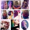 Hair Dye Cream 12 Colors Temporary Beauty Hair Color Hair Dye Color Non-toxic DIY Hair Cream