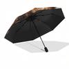 Boxing Bear with Boxing Gloves - Automatic Opening Umbrella, Portable Folding Design, 8-Rib Iron Frame Outdoor Umbrella, Ideal Gift for Fans