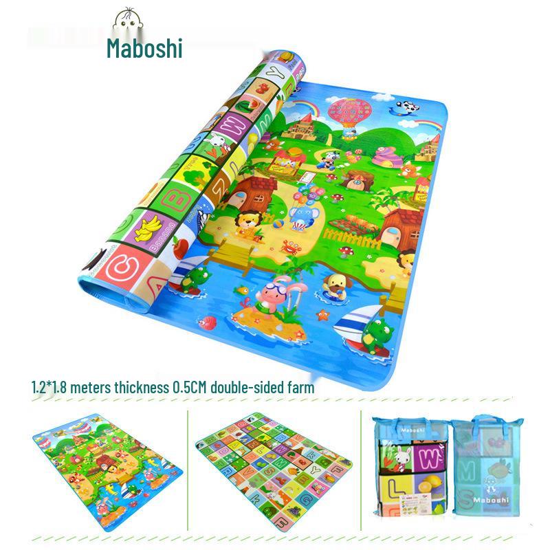 

Dr. Ma Baby & Children s Crawling Play Mat, One-Piece Floor Mat
