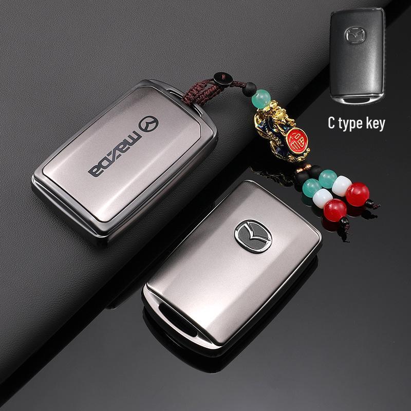 Husa cheie Mazda 3 Axela: Carcasă de protecție TPU transfrontalieră pentru CX5, CX4, Atenza.