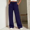 Pantaloni Jogger da Donna a Vita Alta, Vestibilità Larga, con Coulisse, per un Look Casual Quotidiano