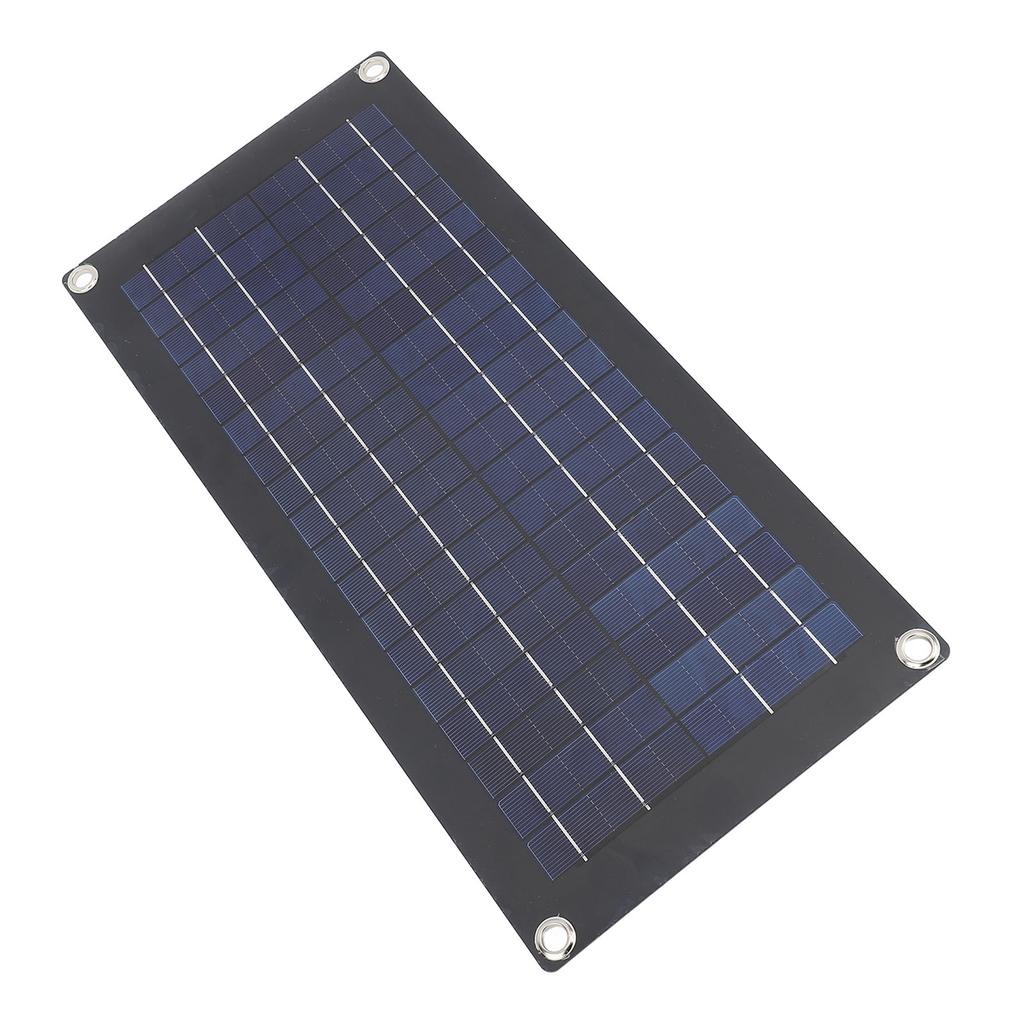 Solar Battery Trickle Charger Maintainer 20W 18V Portable Solar Panel Trickle Charging Kit for Outdoor Camping Hiking