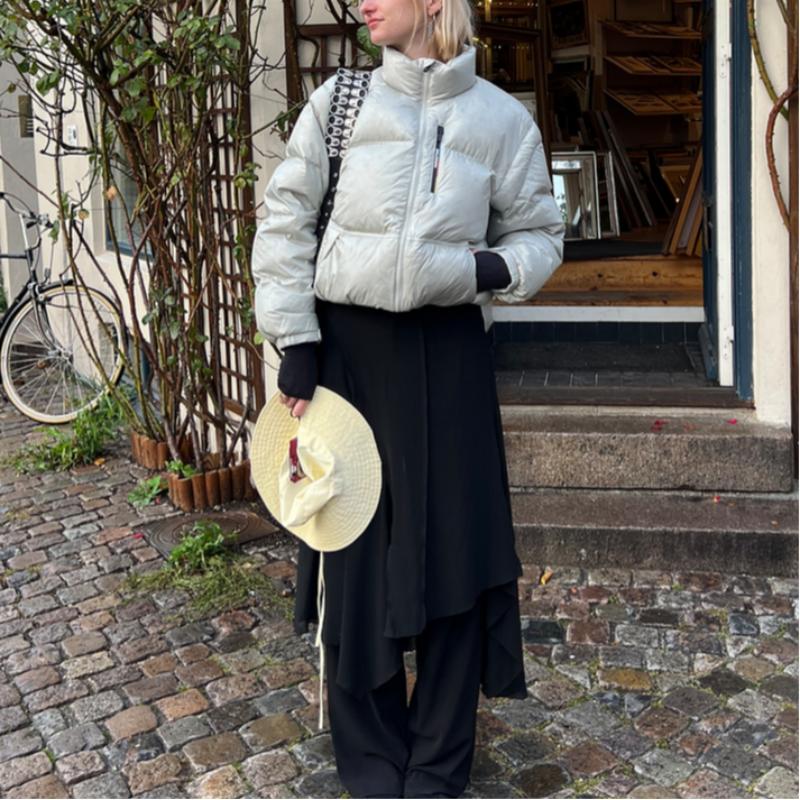 New SALOMON Contour Down Jacket Men's Light Gray C25810