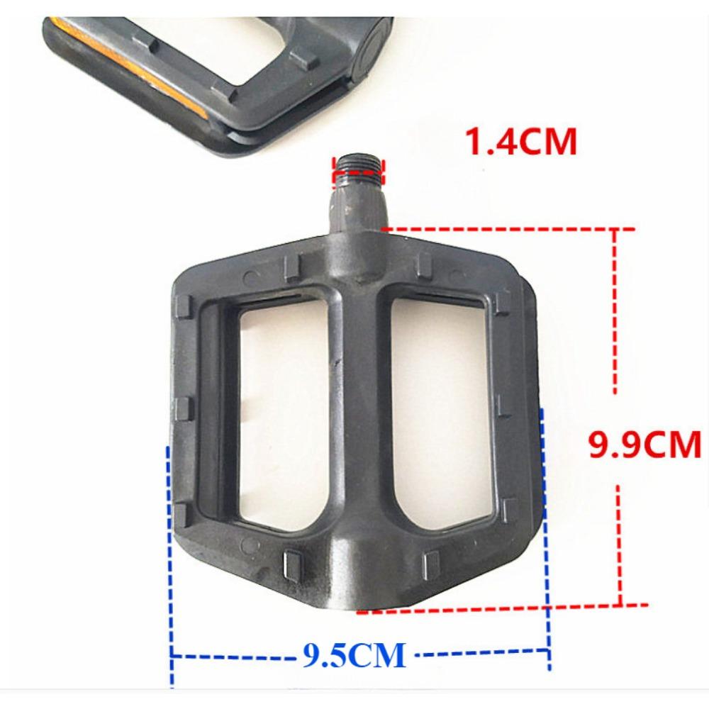 Mountain Bike Double Ball Pedal Bicycle New Imitation Aluminum Alloy Plastic Ball Pedal Riding Equipment 602 Type