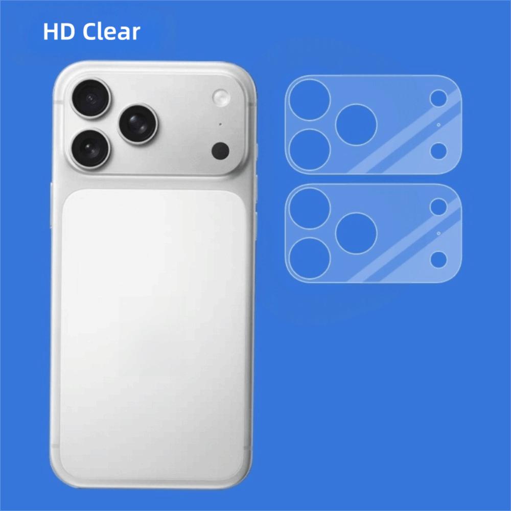 

2/4PCS Lens Protector Color Skin Sticker For IPhone 17 Pro Max 17Pro Full Cover Anti Scratch Frosted Back Camera Protective Film 2PCS