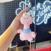 Adorable Big-Eyed Dinosaur Plush Pendant - Cute Bag Charm and Claw Machine Doll