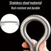 1.5/2M Stainless Steel Silver Hose Extended Tube Bathroom Shower Pipe Pipe Water Pipe Drawer Bathroom Accessories Pipes