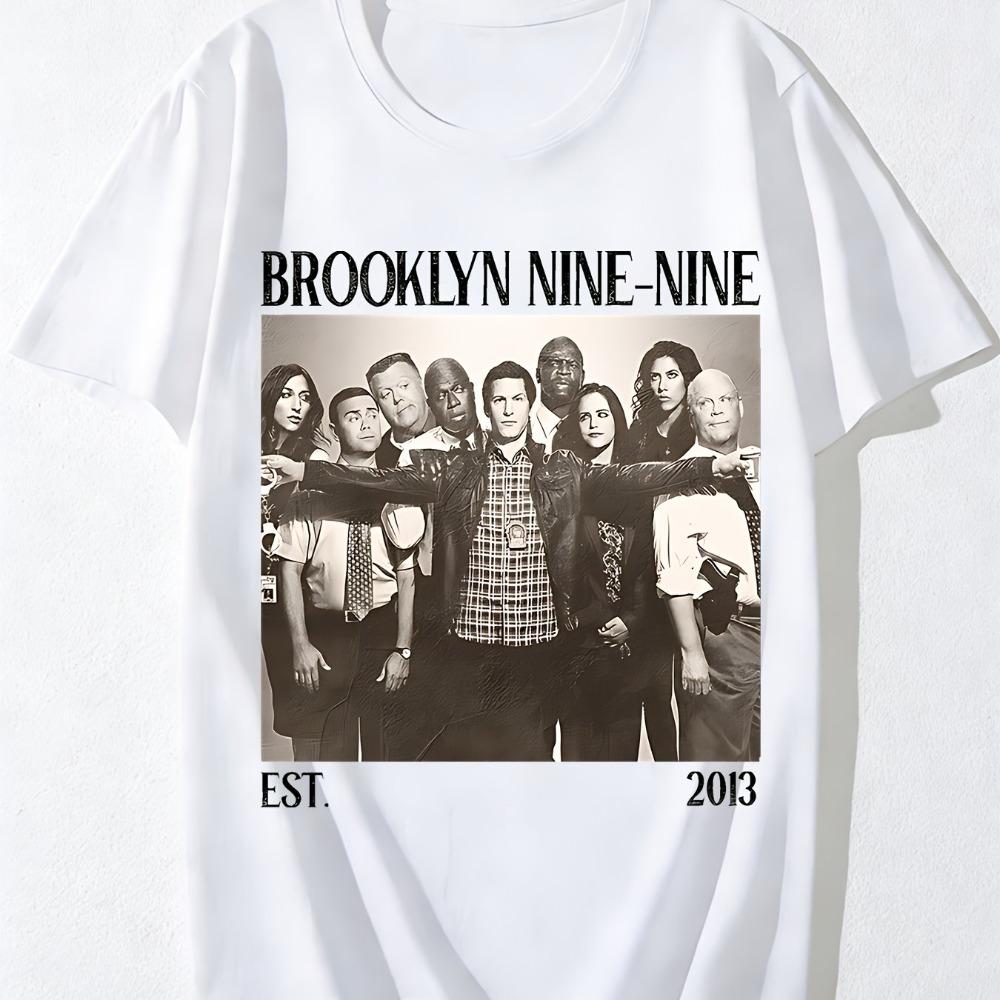Brooklyn 99 Police DepartUnisext Tshirt Retro TV and Movie Inspired Unisexs Tshirt for Summer New Unisex Fashion Trend Y2K S