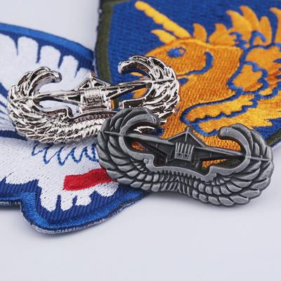 WWII Zweiter Weltkrieg Amerikanischer Segelflieger Metallabzeichen Abzeichen Schulterabzeichen Gedenkabzeichen Fliegerabzeichen Fallschirmspringerabzeichen Taktisches Abzeichen