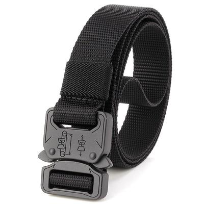 Cinto tático endurecido estilo ventilador militar esportes ao ar livre cinto interno lazer cintura de nylon