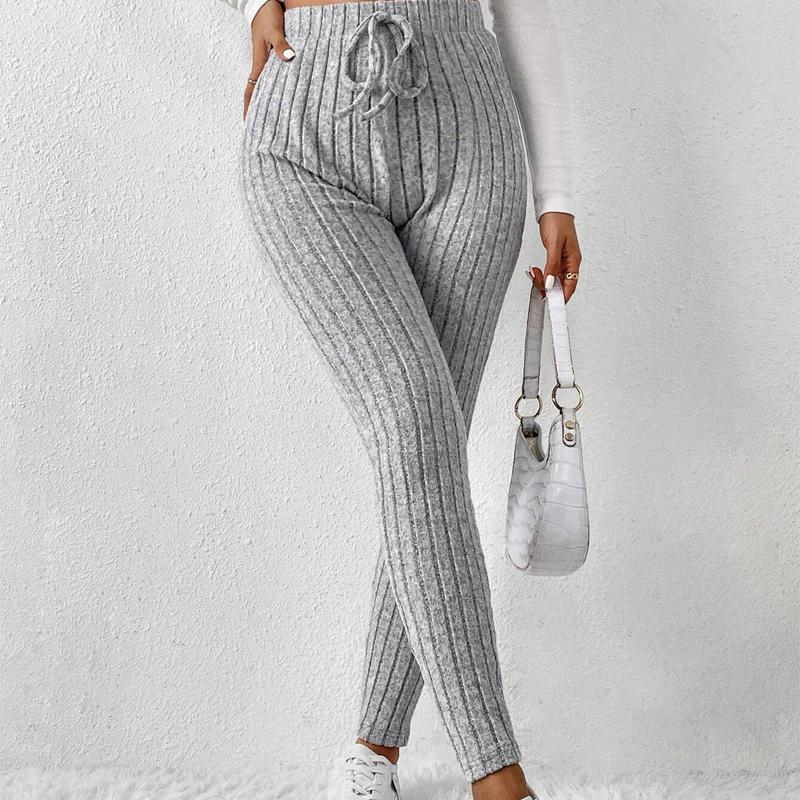 Women Drawstring Gym Leggings Autumn Winter Athletic Workout Leggings Training Yoga Pants Hip Breathable Sports Fitness Tights