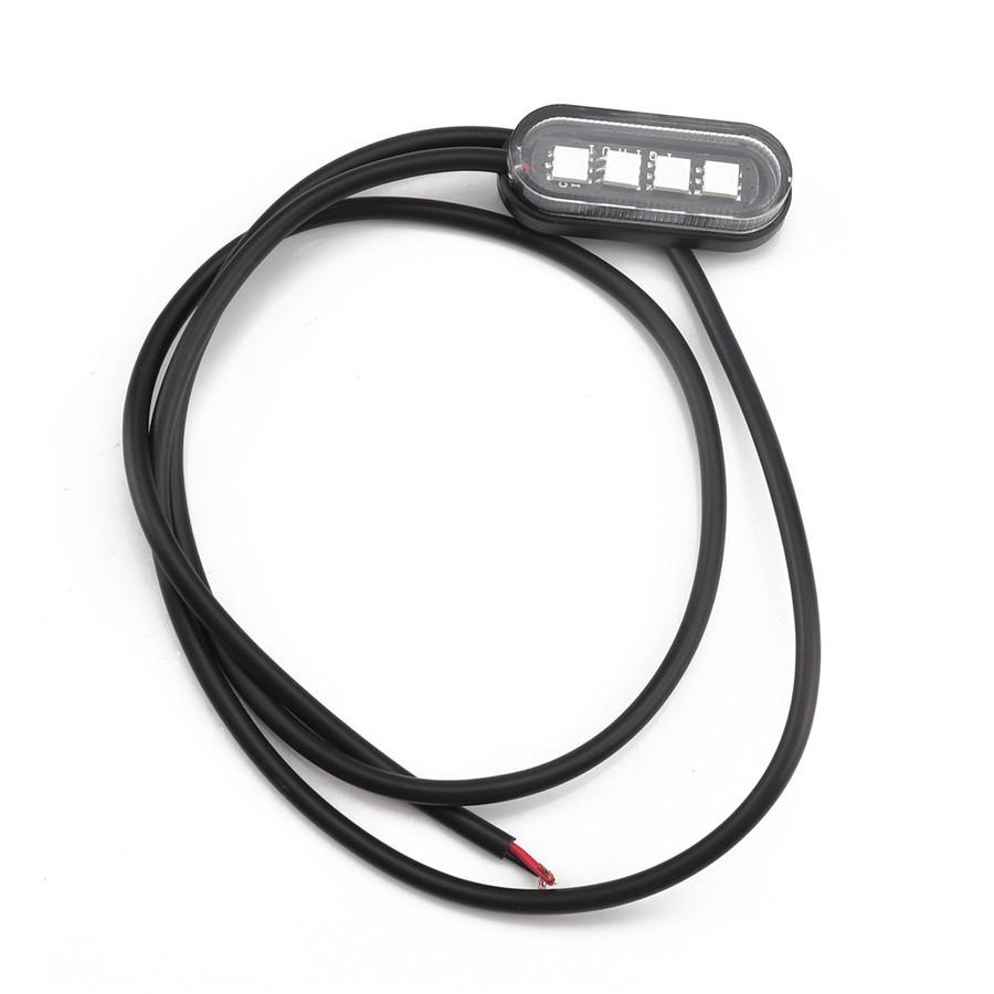 10Pcs Modified White LED Light Refit Kit Atmosphere Lamp For Motorcycle ATV 12V